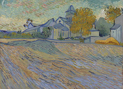 View of the church of Saint-Paul-de-Mausole, 1889, Private collection (F803)
