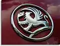 Vauxhall Motors' logo from the 1990s to 2008