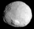 Vesta from 100,000&nbsp;km(1 July 2011)