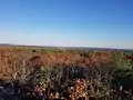 View from Tippling Rock in Sudbury near Nobscot Hill Reservation, looking toward Boston in the east