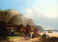 William ShayerScene in the Isle of Wight, 1823