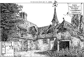 Stables for The Red House, Streatham, London, 1884