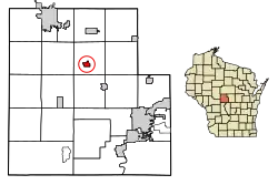 Location of Arpin in Wood County, Wisconsin