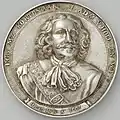 Commemorative medal by Wouter Muller, 1665